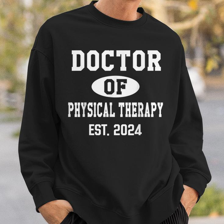 Doctor Of Physical Therapy Est 2024 Dpt Graduate Future Dpt Sweatshirt Gifts for Him