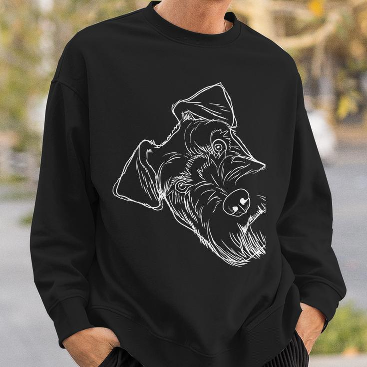 Dog Schnauzer Sweatshirt Geschenke für Ihn