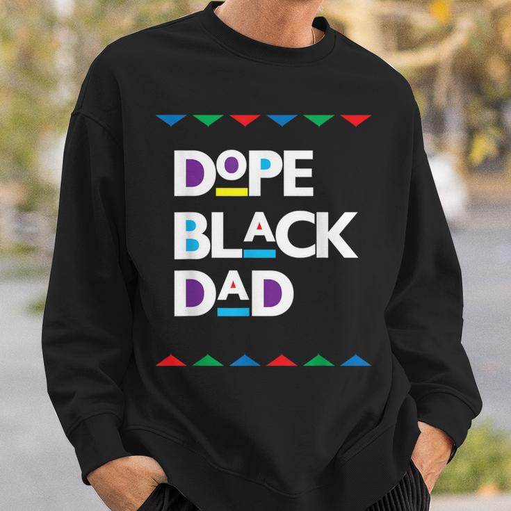 Dope Black Dad Dope Black Christmas Fathers Day Sweatshirt Gifts for Him