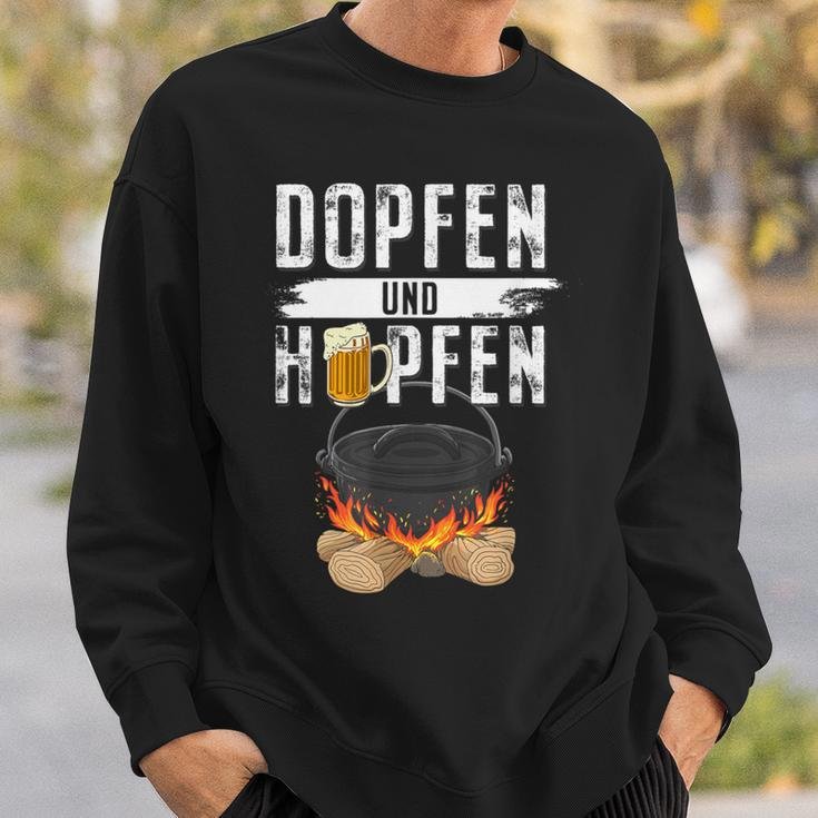 Dopfen & Hopfen Dutch Oven Bbq Sweatshirt Geschenke für Ihn