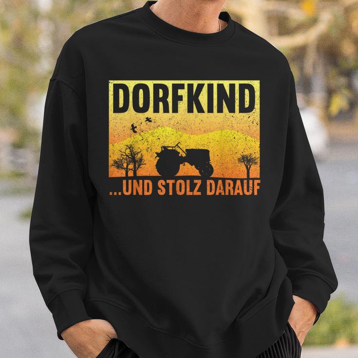 Dorfkind Und Stolz Darauf Farmers Children's S Sweatshirt Geschenke für Ihn