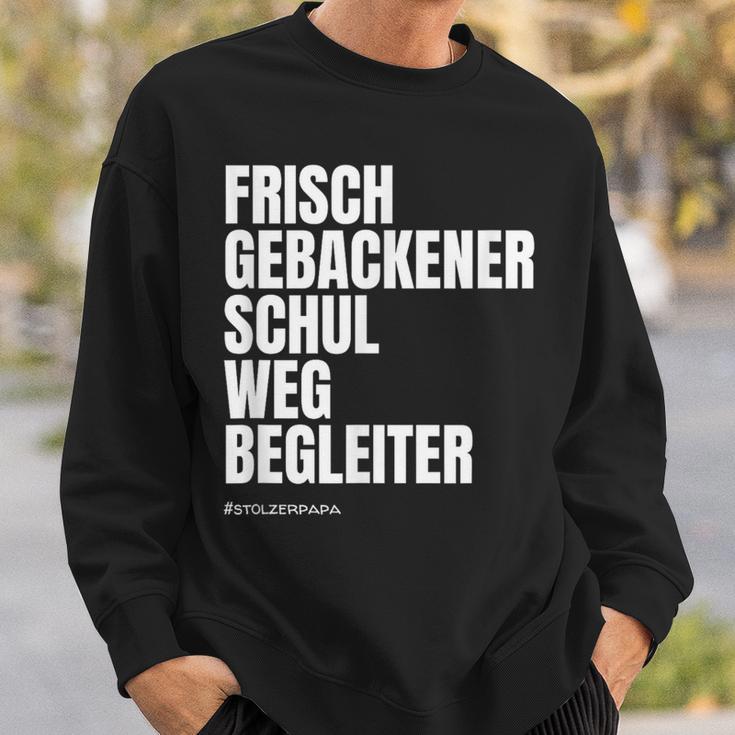 I Dötzchen Papa Begleitung Einschulung Sweatshirt Geschenke für Ihn