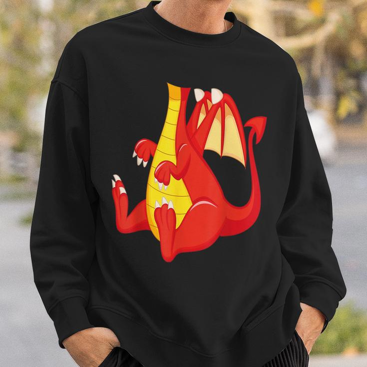 Dragon Red Dragon Costume Sweatshirt Gifts for Him