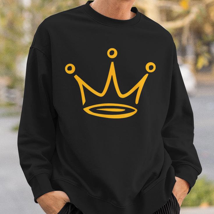 Drawn Crown Sweatshirt Gifts for Him