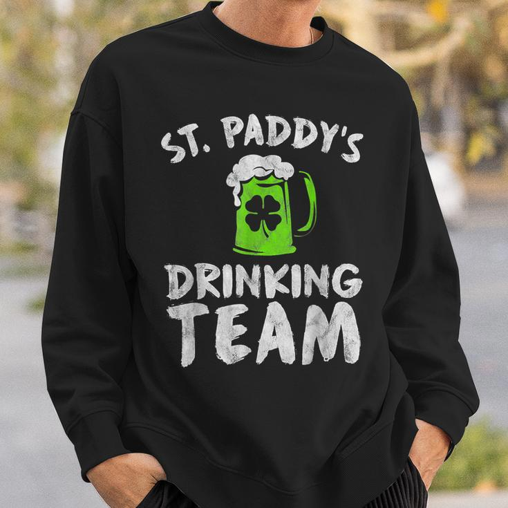 Drinking Team Beer Irish Drink Lucky St Patrick's Day Sweatshirt Gifts for Him