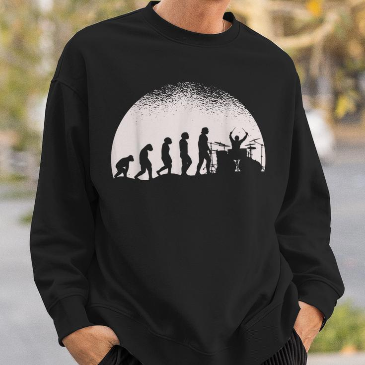Drum Full Moon Evolution Drum Kit Sweatshirt Geschenke für Ihn