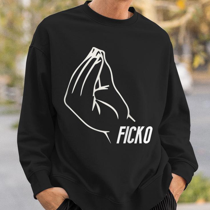 'Du Bisch Ein Ficko' 'Du Bisch Ein Ficko' 'Resin- Sweatshirt Geschenke für Ihn