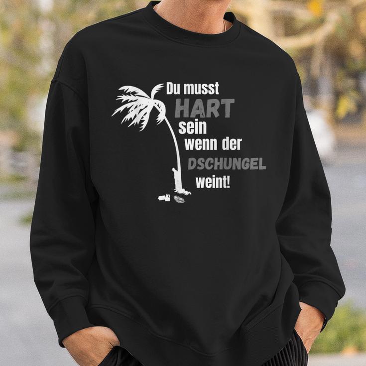 Du Muss Hard Sen Wenn Der Jungle Weine Black Sweatshirt Geschenke für Ihn