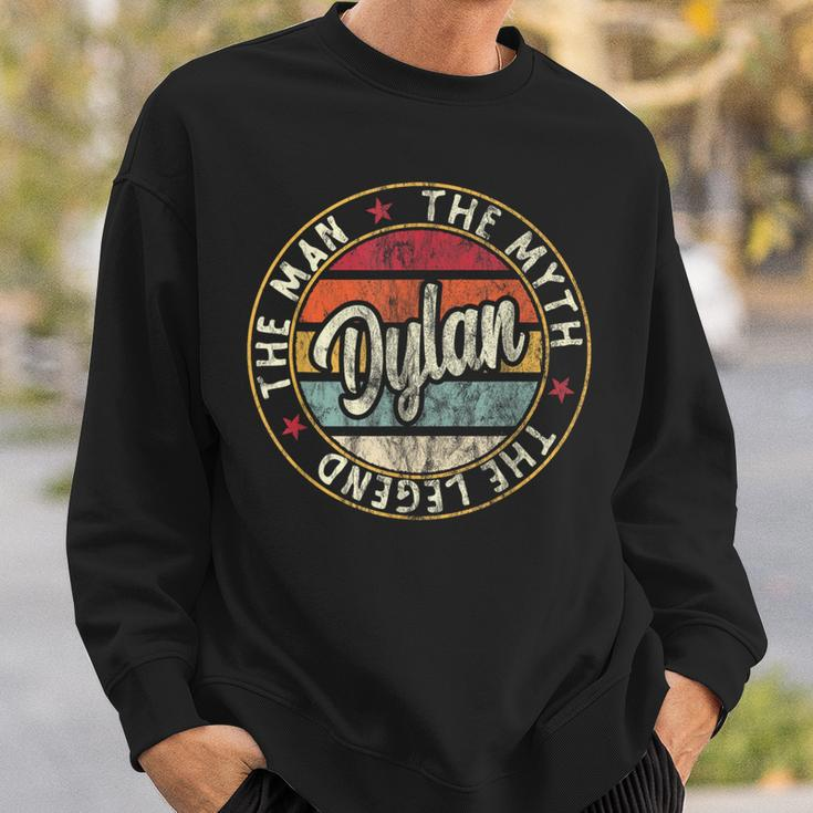 Dylan The Man The Myth The Legend First Name Dylan Sweatshirt Gifts for Him