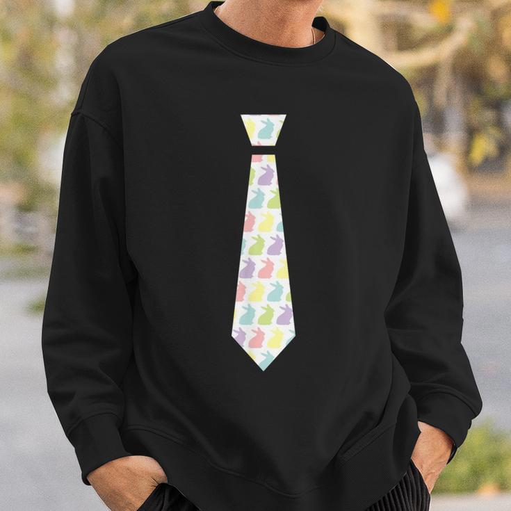 Easter Bunny Tie Happy Easter Boys Sweatshirt Geschenke für Ihn