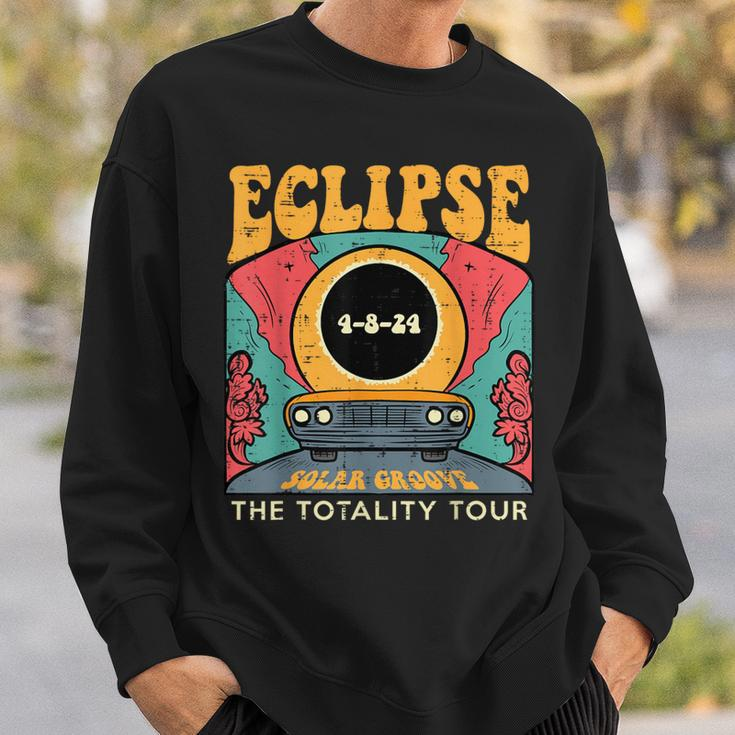 Eclipse Solar Groove Totality Tour Retro 4824 Women Sweatshirt Gifts for Him