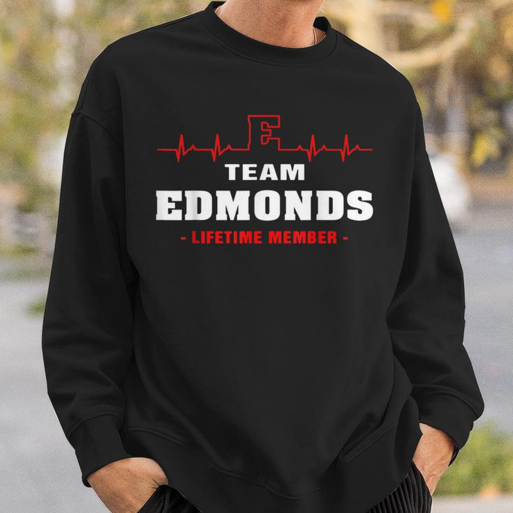 Edmonds Surname Family Name Team Edmonds Lifetime Member Sweatshirt Gifts for Him
