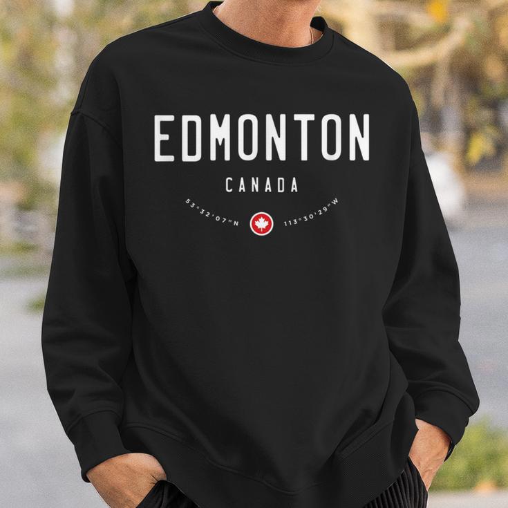 Edmonton Alberta Canada Sweatshirt Geschenke für Ihn