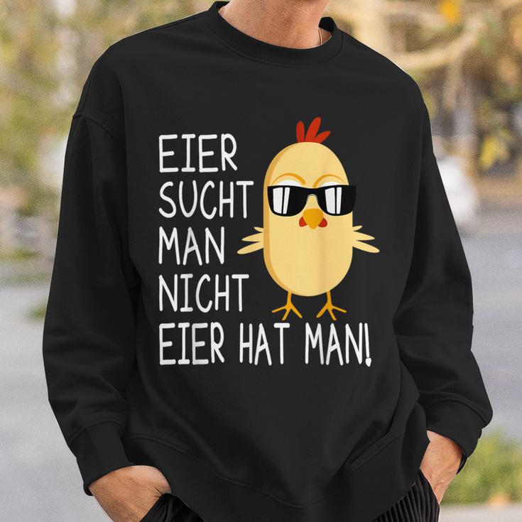 Eiersucht Man Nicht Eierhabman Egg Is Not Eggs Had Man Farm Chick Sweatshirt Geschenke für Ihn