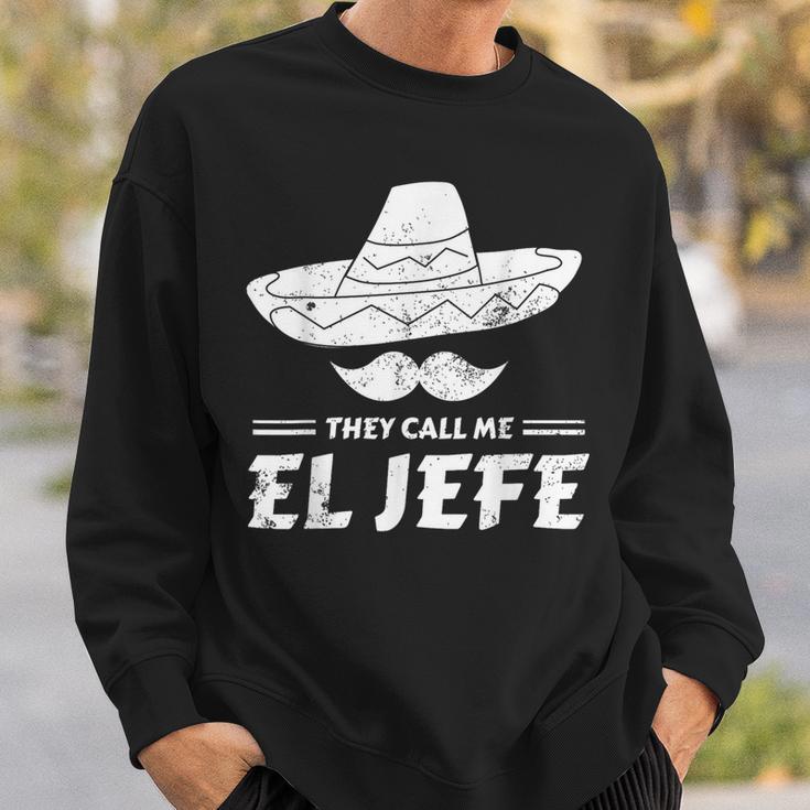 El Jefe Mexican Sombrero Sweatshirt Geschenke für Ihn