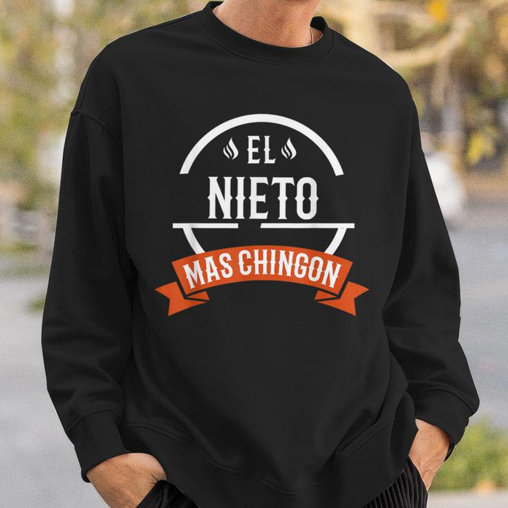 El Nieto Mas Chingon Spanish Grandson Sweatshirt Gifts for Him