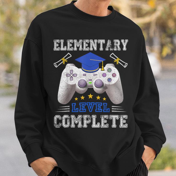 Elementary Level Complete Class Of 2023 Graduation Sweatshirt Gifts for Him