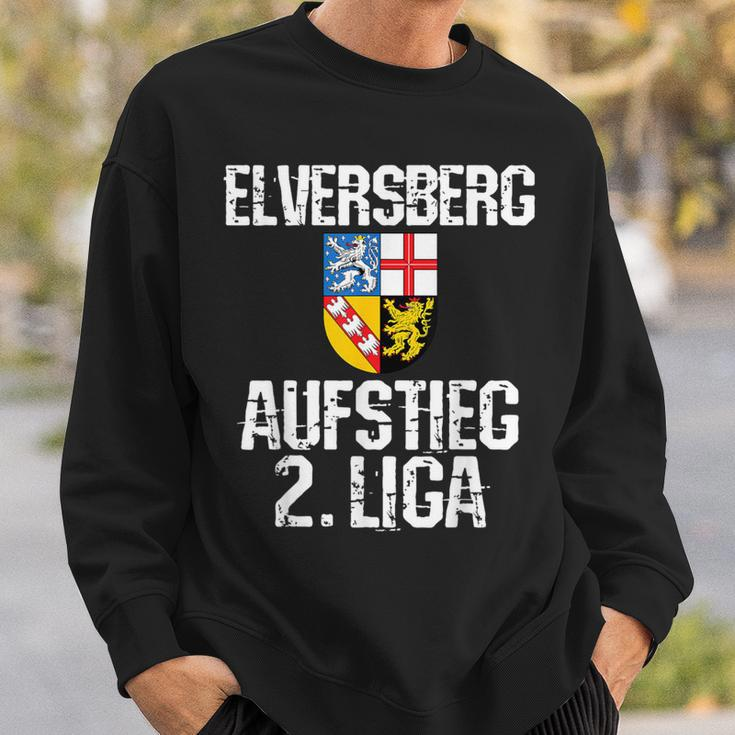 Elversberg Saarland Sve 07 Fan 2 League Aufsteigung 2023 Football Sweatshirt Geschenke für Ihn