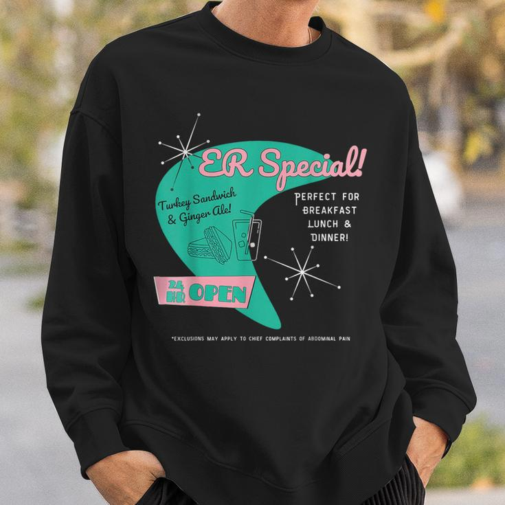 Emergency Room Parody Medical Joke For Er Physicians Nurses Sweatshirt Gifts for Him
