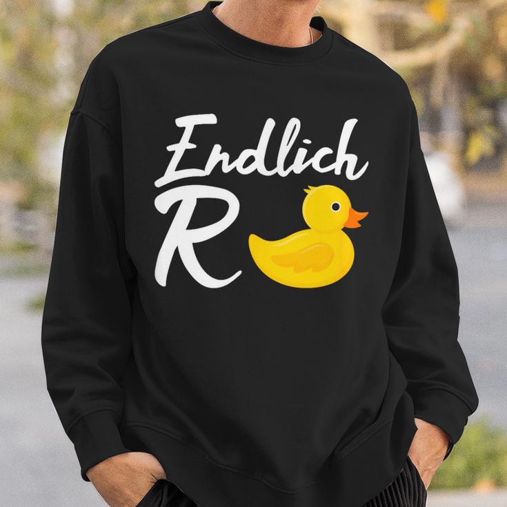 Endlich Retirement Sweatshirt Geschenke für Ihn