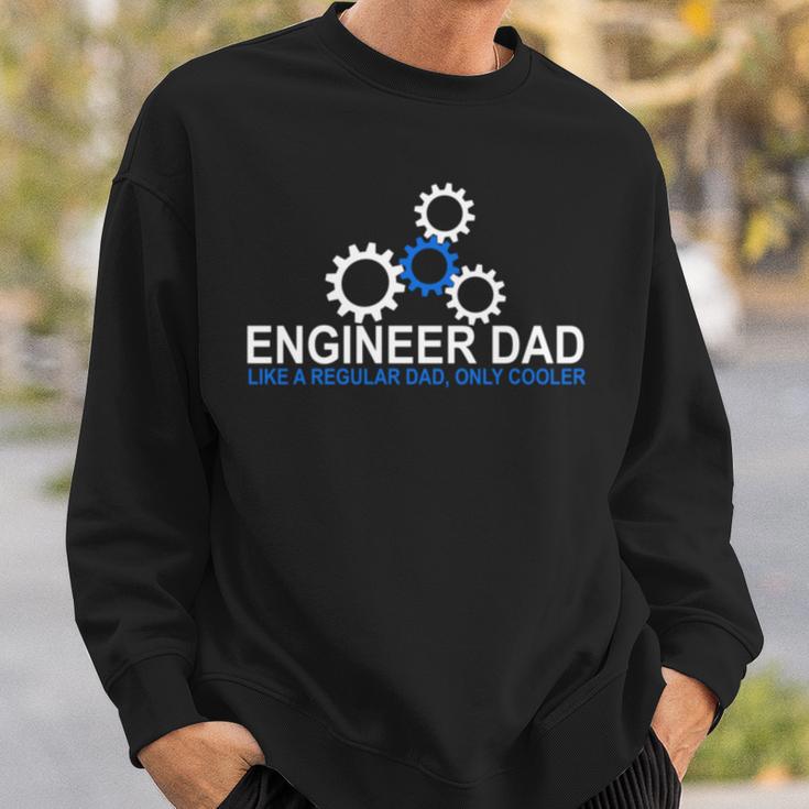 Engineer Papa Engineeringater Mint Ingenieur Geschenk Sweatshirt Geschenke für Ihn