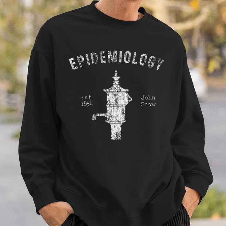 Epidemiology John Snow Water Pump Sweatshirt Gifts for Him