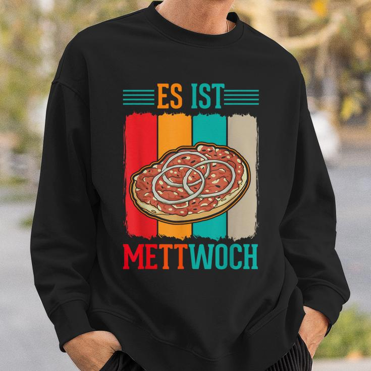 Es Ist Mettwoch Mett Mettigel Mett Brunchen S Sweatshirt Geschenke für Ihn