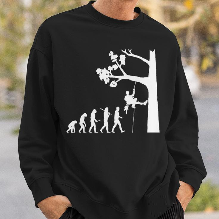 Evolution Arborist Sweatshirt Gifts for Him