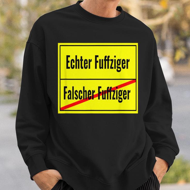 Falscher Fuffziger Fuffzigster 50Th Birthday 1970 Sign Sweatshirt Geschenke für Ihn