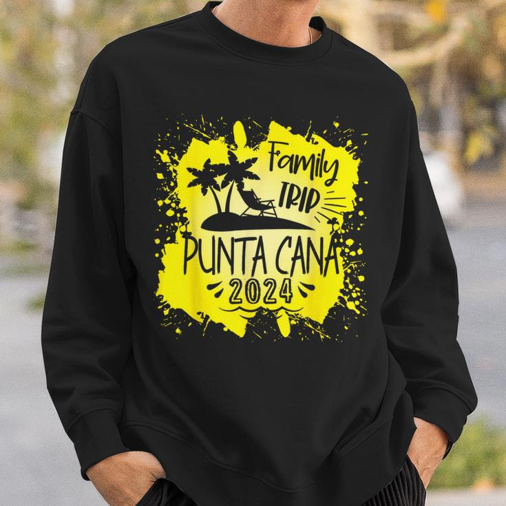 Family Trip Punta Cana 2024 Vacation Trip 2024 Matching Sweatshirt Gifts for Him