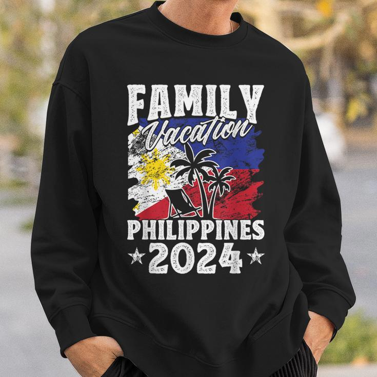 Family Vacation Philippines 2024 Beach Summer Vacation Sweatshirt Gifts for Him