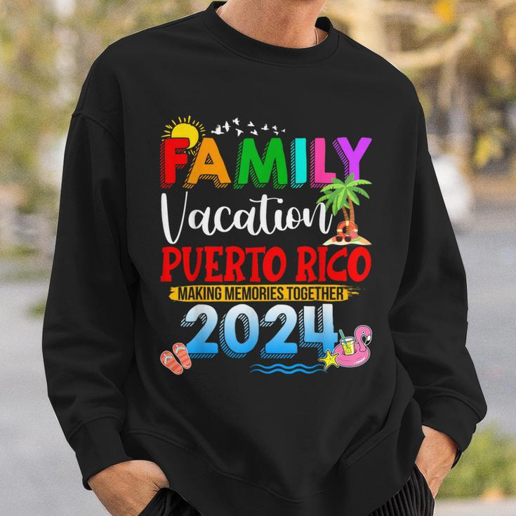 Family Vacation Puerto Rico 2024 Making Memories Together Sweatshirt Gifts for Him