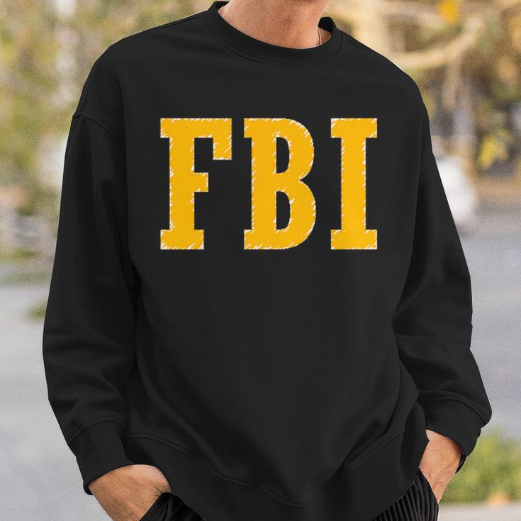 Federal Bureau Of Investigation Fbi Costume Logo Sweatshirt Gifts for Him