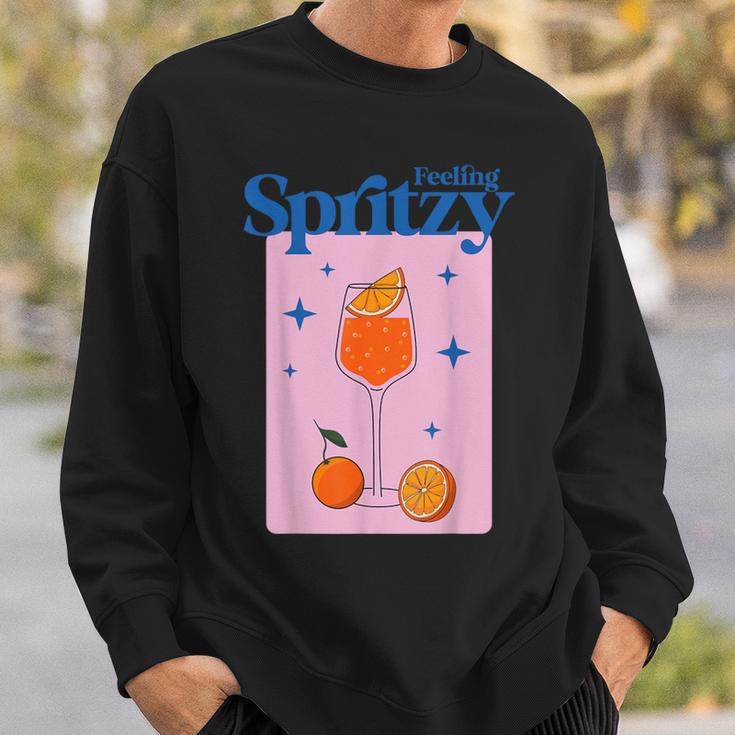 Feeling Spritzy X Hallöchen Aperoliker Sweatshirt Geschenke für Ihn