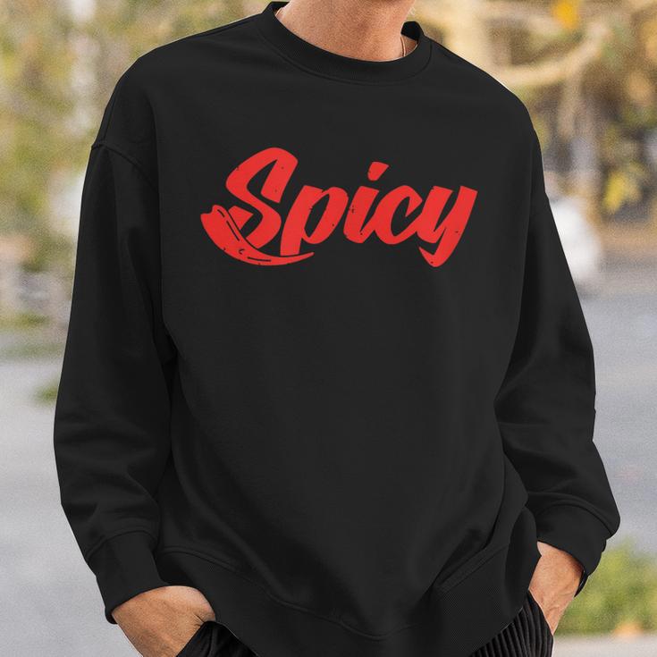 Fiery Noodle And Pickle Challenge Sweatshirt Gifts for Him