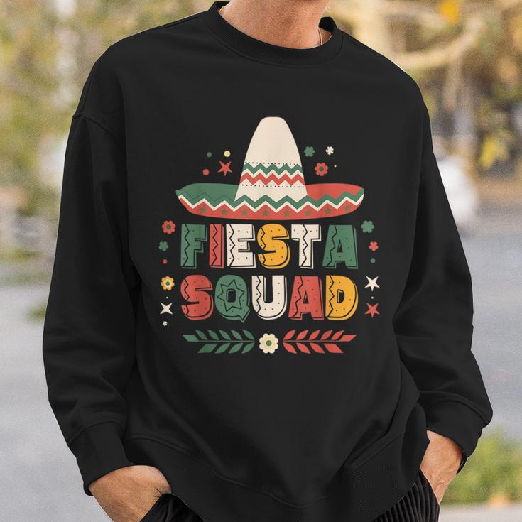 Fiesta Squad Family Matching Cinco De Mayo Sweatshirt Gifts for Him