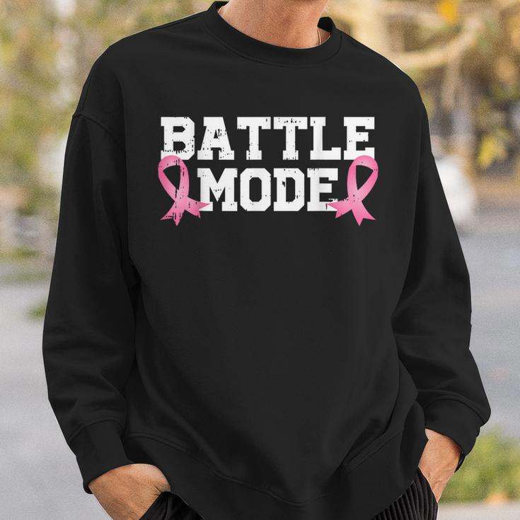 Fight Fighting Pink Ribbon Cool Breast Cancer Awareness Sweatshirt Gifts for Him