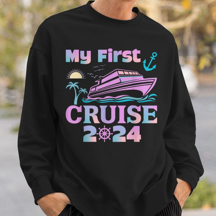 My First Cruise 2024 Matching Family Cruise Sweatshirt Gifts for Him