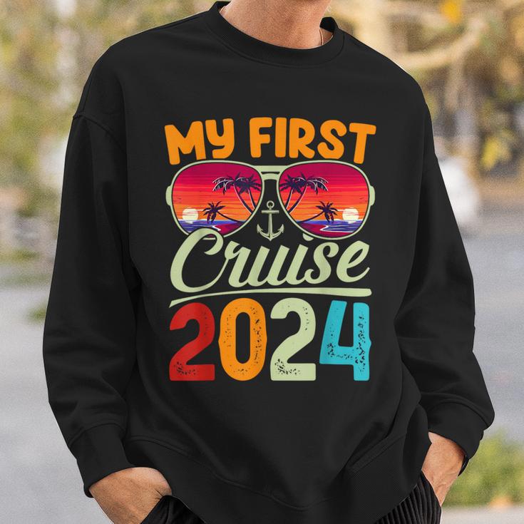 My First Cruise 2024 Cruise Vacation Trip Matching Sweatshirt Gifts for Him