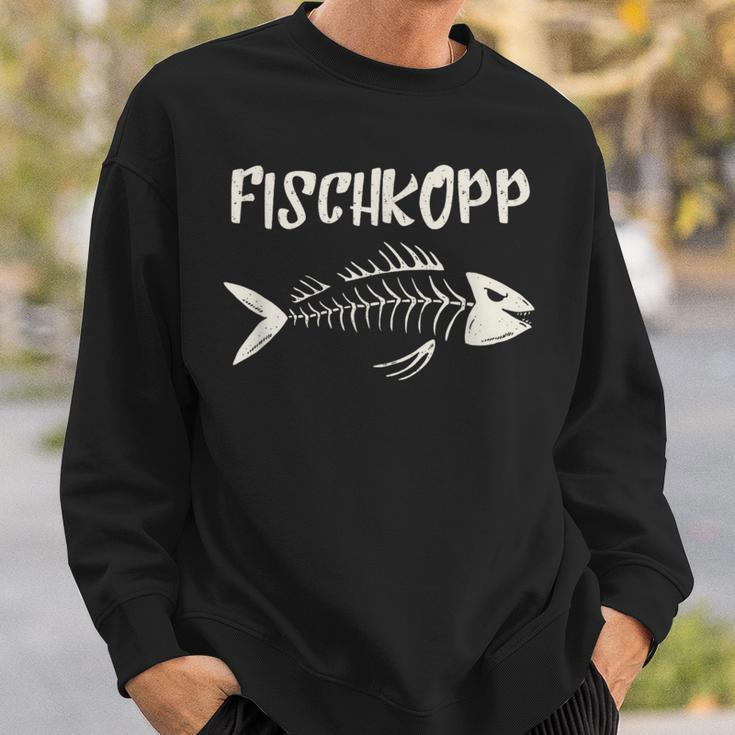 Fischkopp I Flat German Slogan Sweatshirt Geschenke für Ihn