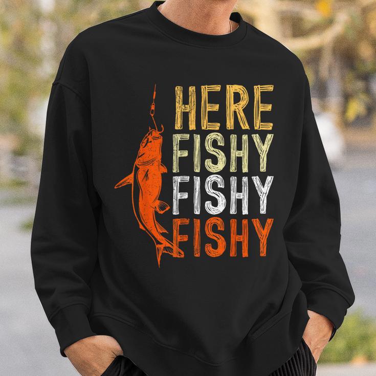 Fishing Komm Her Fischi S Sweatshirt Geschenke für Ihn