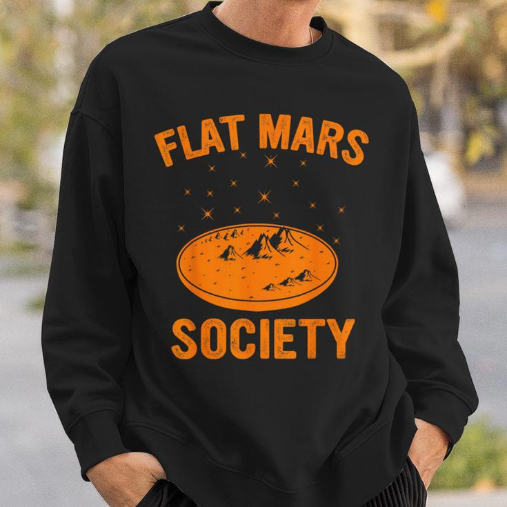 Flat Mars Society Surviving Mars Space Exploration Sweatshirt Gifts for Him