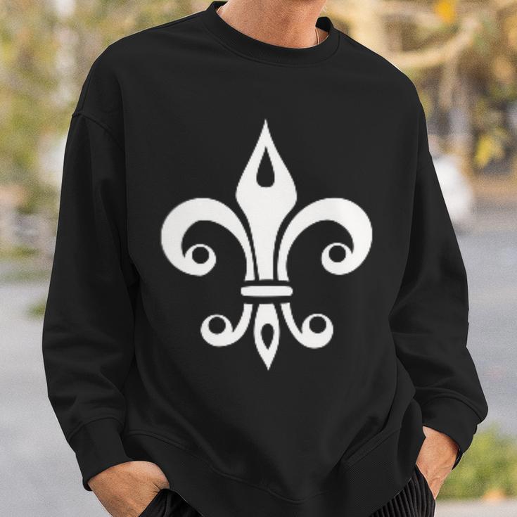 Fleur De Lys Fleur De Lis Heraldry France Sweatshirt Geschenke für Ihn