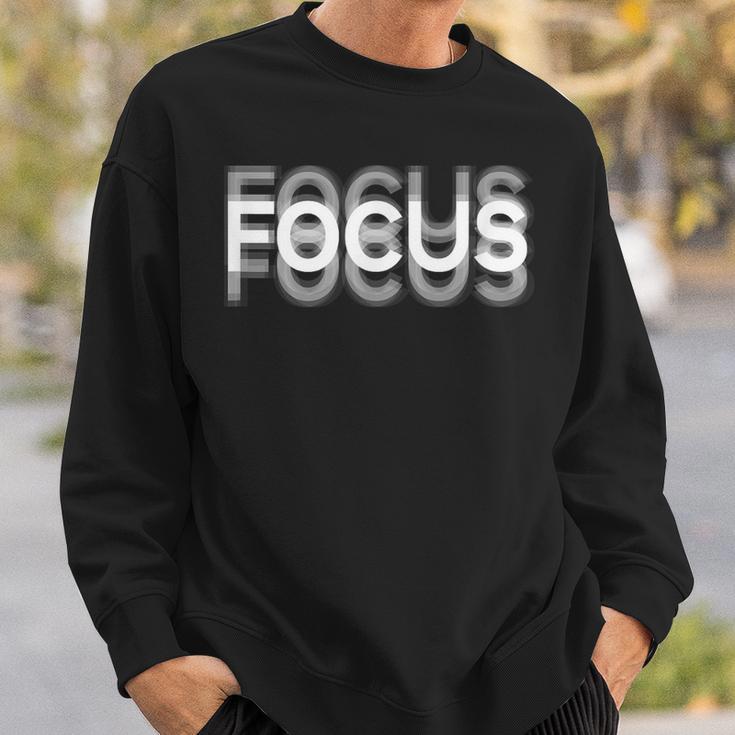 Psychedelic Blue Optical illusion Women's Sweatshirt