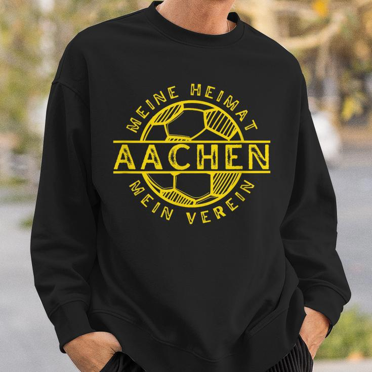 Football Kicken Club Aachen Fan Heimat Rheinland Sweatshirt Geschenke für Ihn