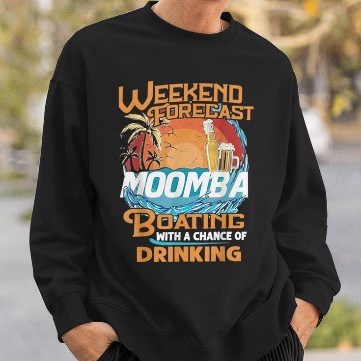 Weekend Forecast Century Boats Boating With A Chance Sweatshirt Gifts for Him