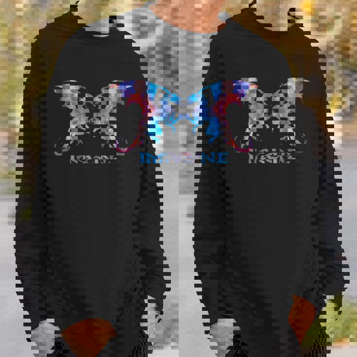 Fractal Fantasy Dragons Imagine Camisa de entrenamiento Regalos para él