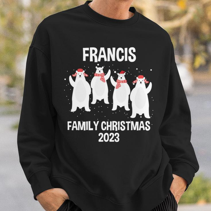 Francis Family Name Francis Family Christmas Sweatshirt Gifts for Him
