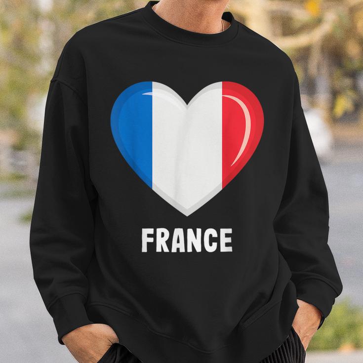 French France Flag Sweatshirt Geschenke für Ihn