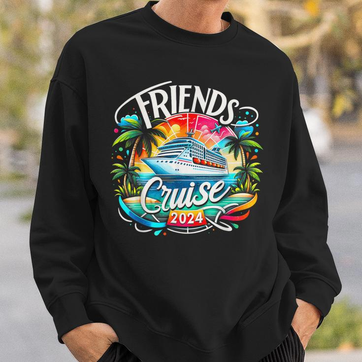 Friends Cruise 2024 Cruise Squad 2024 Friend Group Sweatshirt Gifts for Him